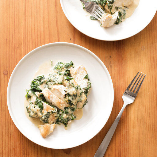 Chicken florentine
